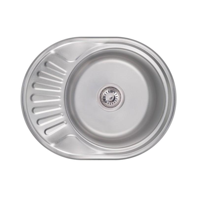 Мойка для кухни Lidz 6044 Satin 0,8 мм (LIDZ6044SAT)