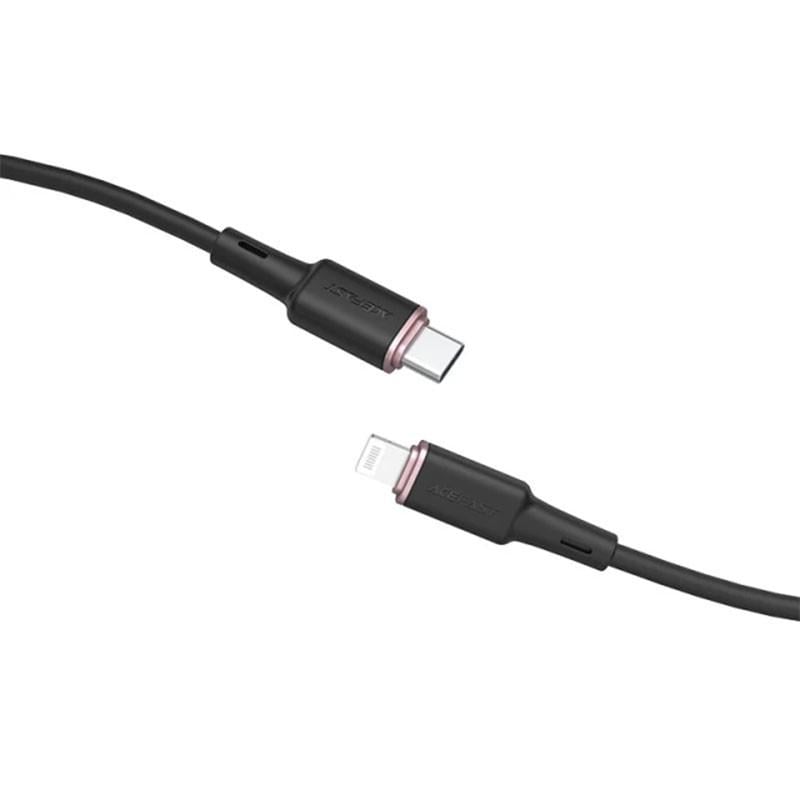 Кабель дата Acefast MFI C2-01 USB-C to Lightning 1,2 м Black (00000065915_1) - фото 4 Кабель дата Acefast MFI C2-01 USB-C to Lightning 1,2 м Black (00000065915_1) - фото 4
