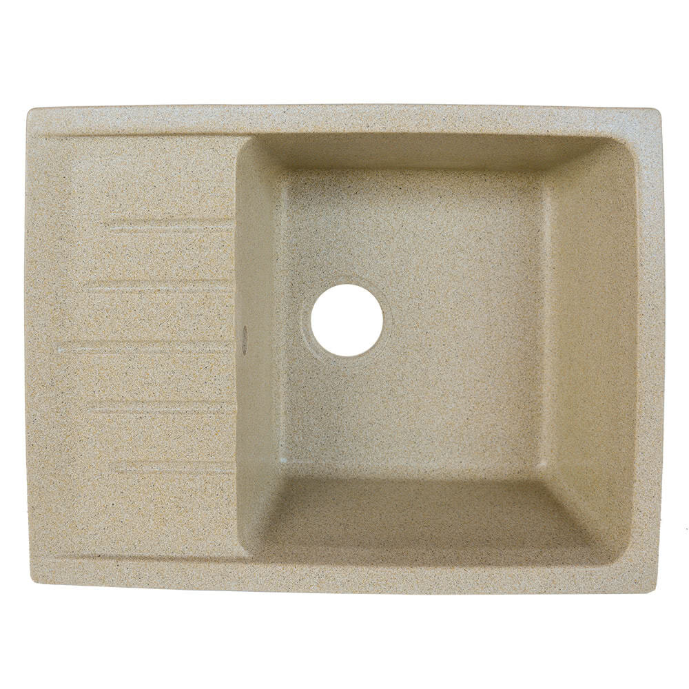 Мойка кухонная Platinum Intenso 6550S Бежевый (20977)