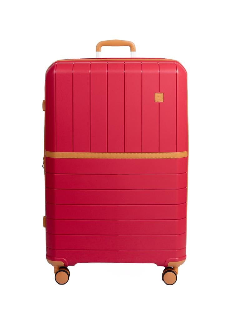 Чемодан большой Snowbal49403 полипропилен L Красный