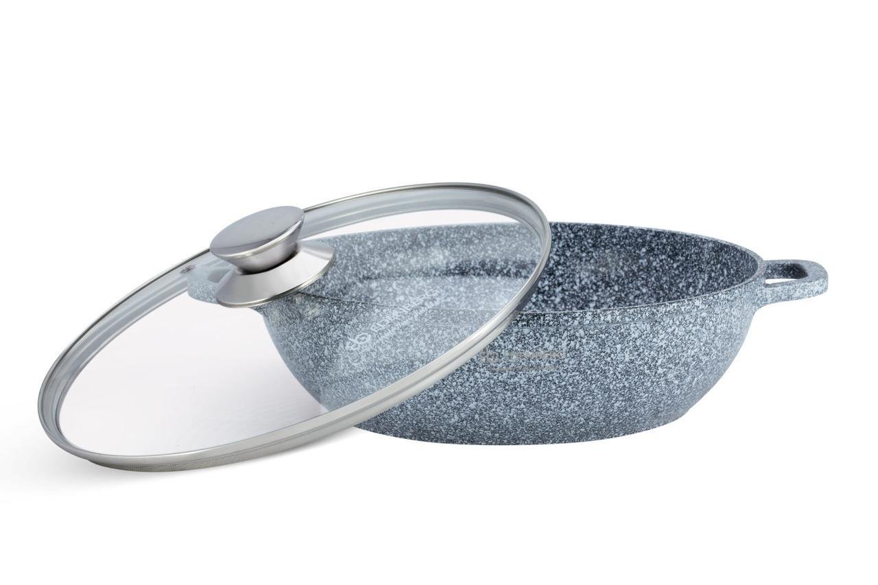 Набір кухонного посуду Edenberg 14 пр. з гранітним антипригарним покриттям (EB-8145) - фото 2 Набір кухонного посуду Edenberg 14 пр. з гранітним антипригарним покриттям (EB-8145) - фото 2