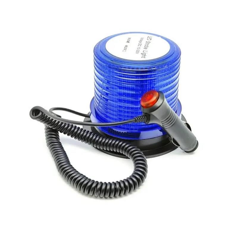 Мигалка RD-213 6W 10-30V на магніті Синій (3042-Leader)