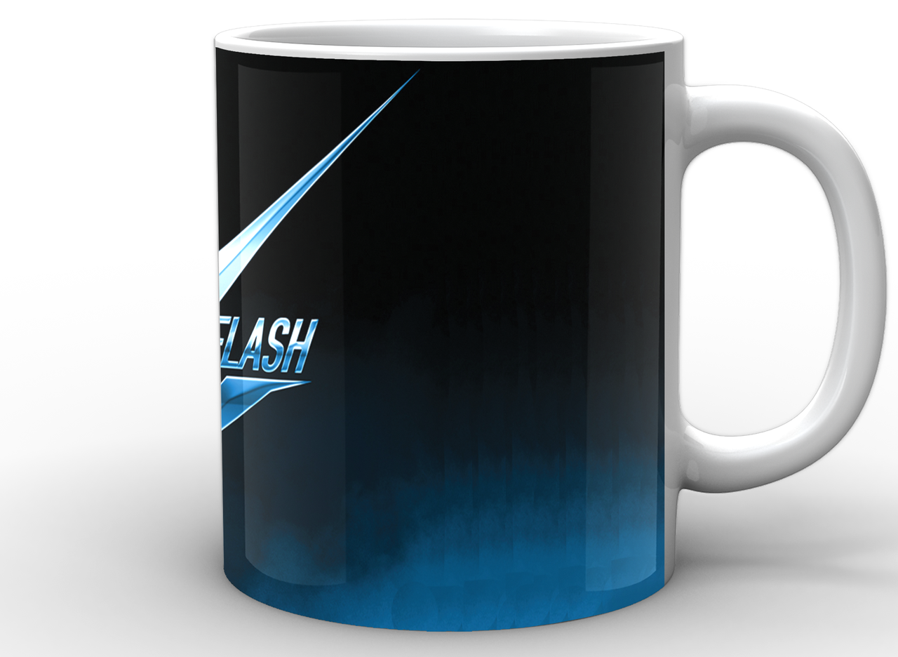 Чашка GeekLand Флеш Flash синє лого