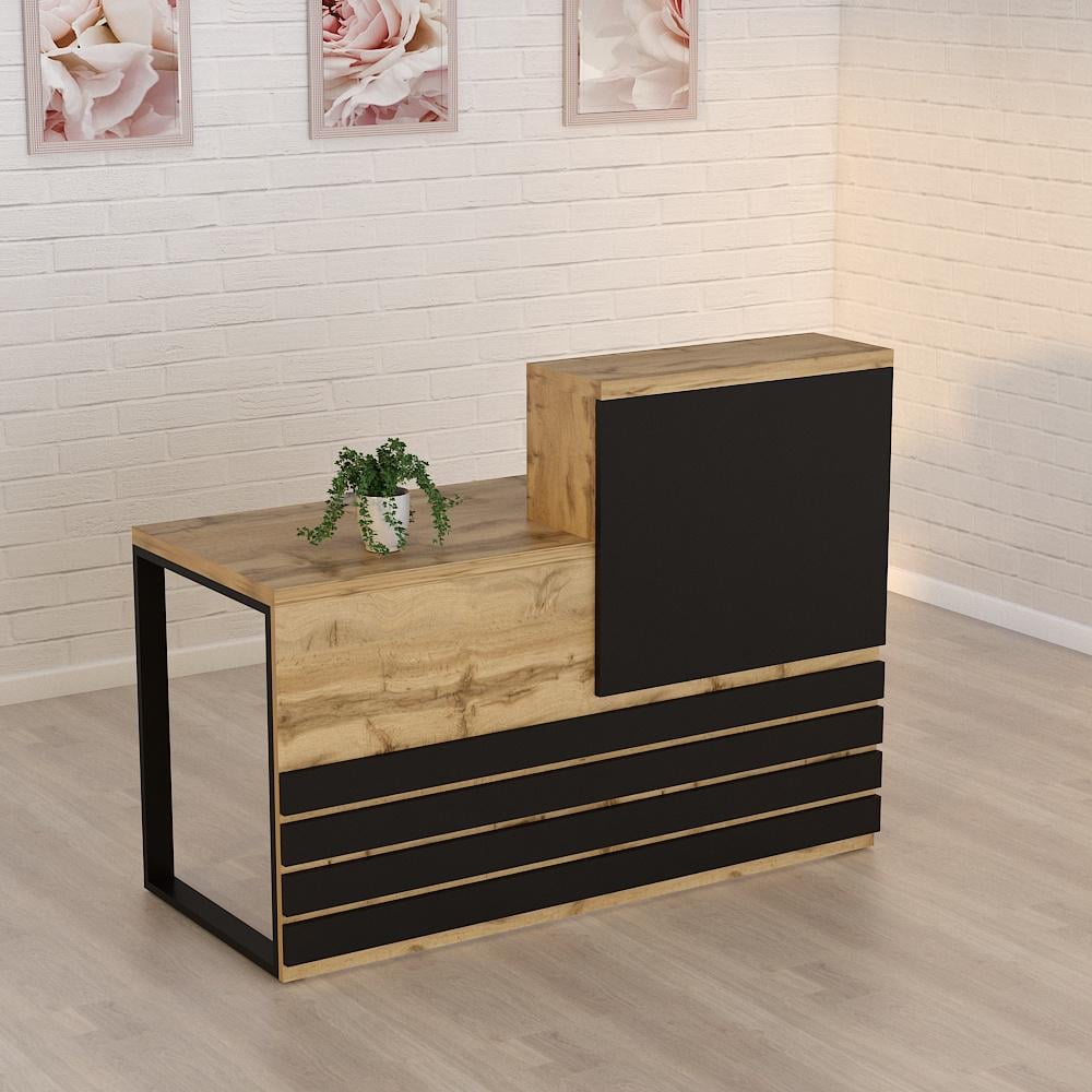 Стійка Ресепшн-5 1400 мм Дуб аппалачі (29666316) - фото 3 Стійка Ресепшн-5 1400 мм Дуб аппалачі (29666316) - фото 3