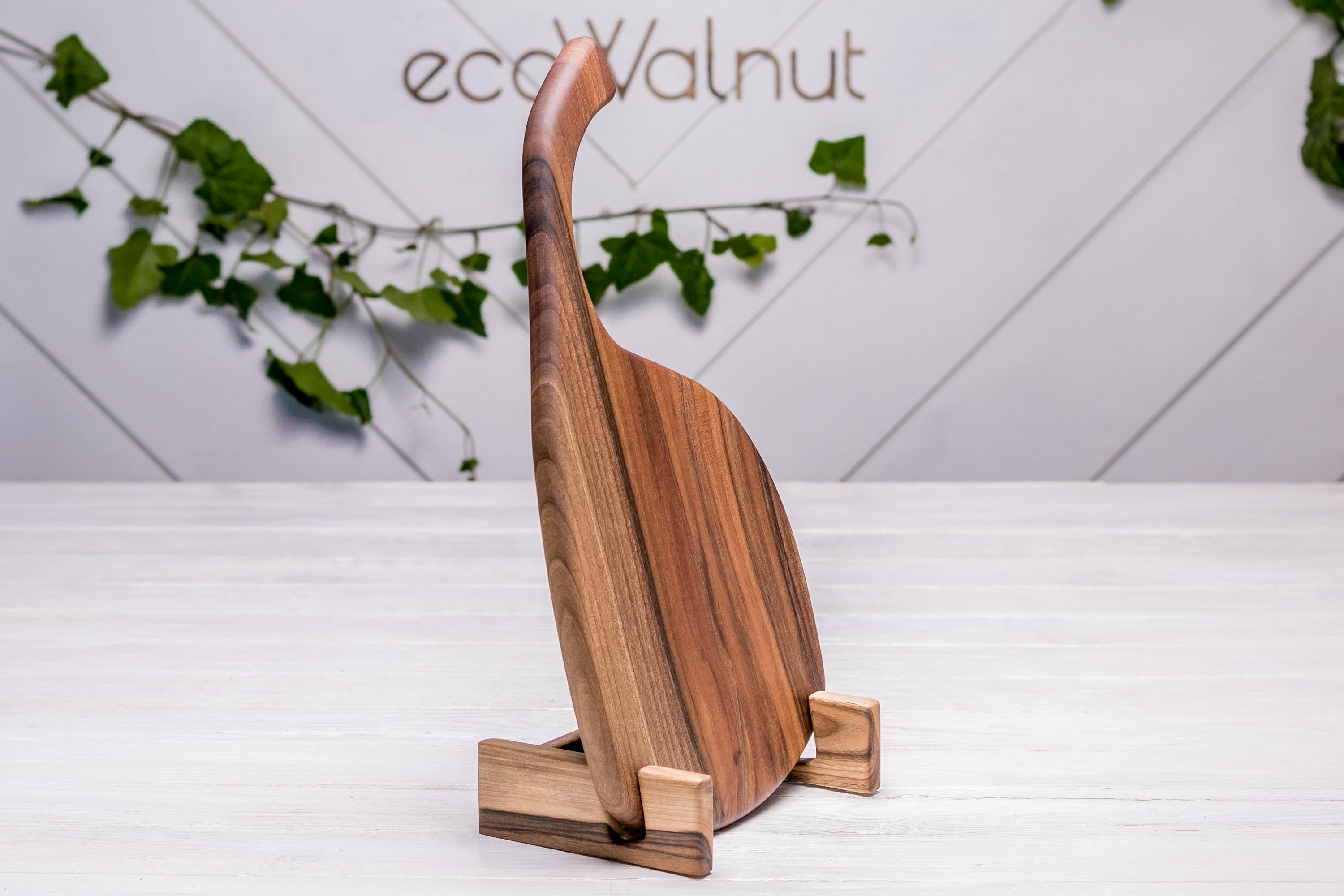 Досточка кухонная EcoWalnut сувенирнаяореховая для нарезки с лого L (EK-2.2) - фото 7