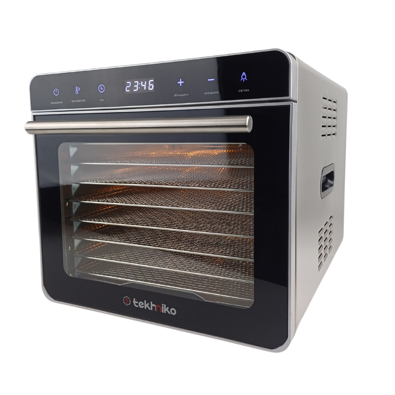 Дегідратор професійний Tekhniko DH-08D-SS на 8 лотків (14083873) - фото 4 Дегідратор професійний Tekhniko DH-08D-SS на 8 лотків (14083873) - фото 4