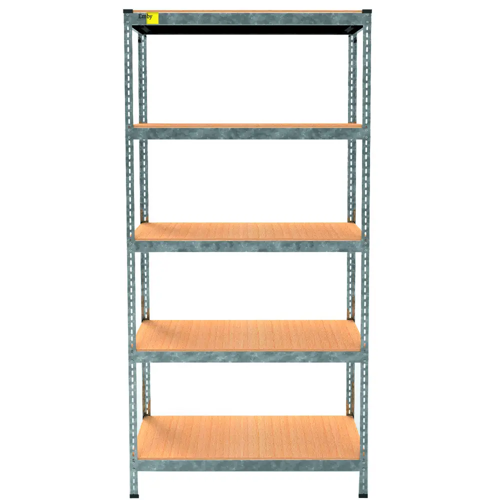 Стелаж металевий Emby Light Series оцинкований 5 полиць ДСП до 100 кг 2400х900x300 мм (65d33a226fb0382fce23efcb) Стелаж металевий Emby Light Series оцинкований 5 полиць ДСП до 100 кг 2400х900x300 мм (65d33a226fb0382fce23efcb)