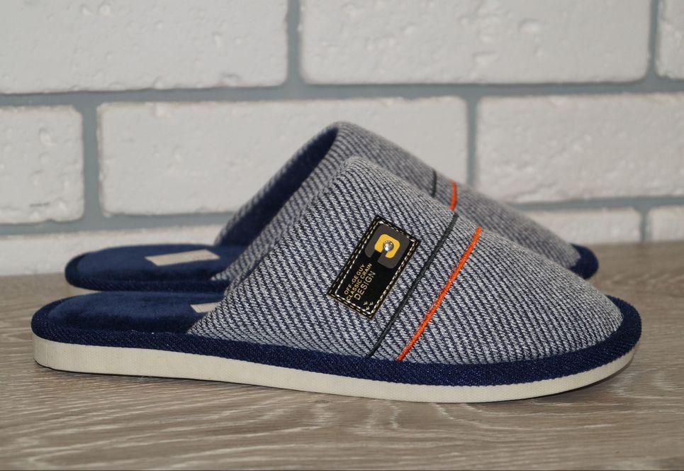 Тапочки комнатные Deshman р. 40/41 25 см Синий (31019-4041)