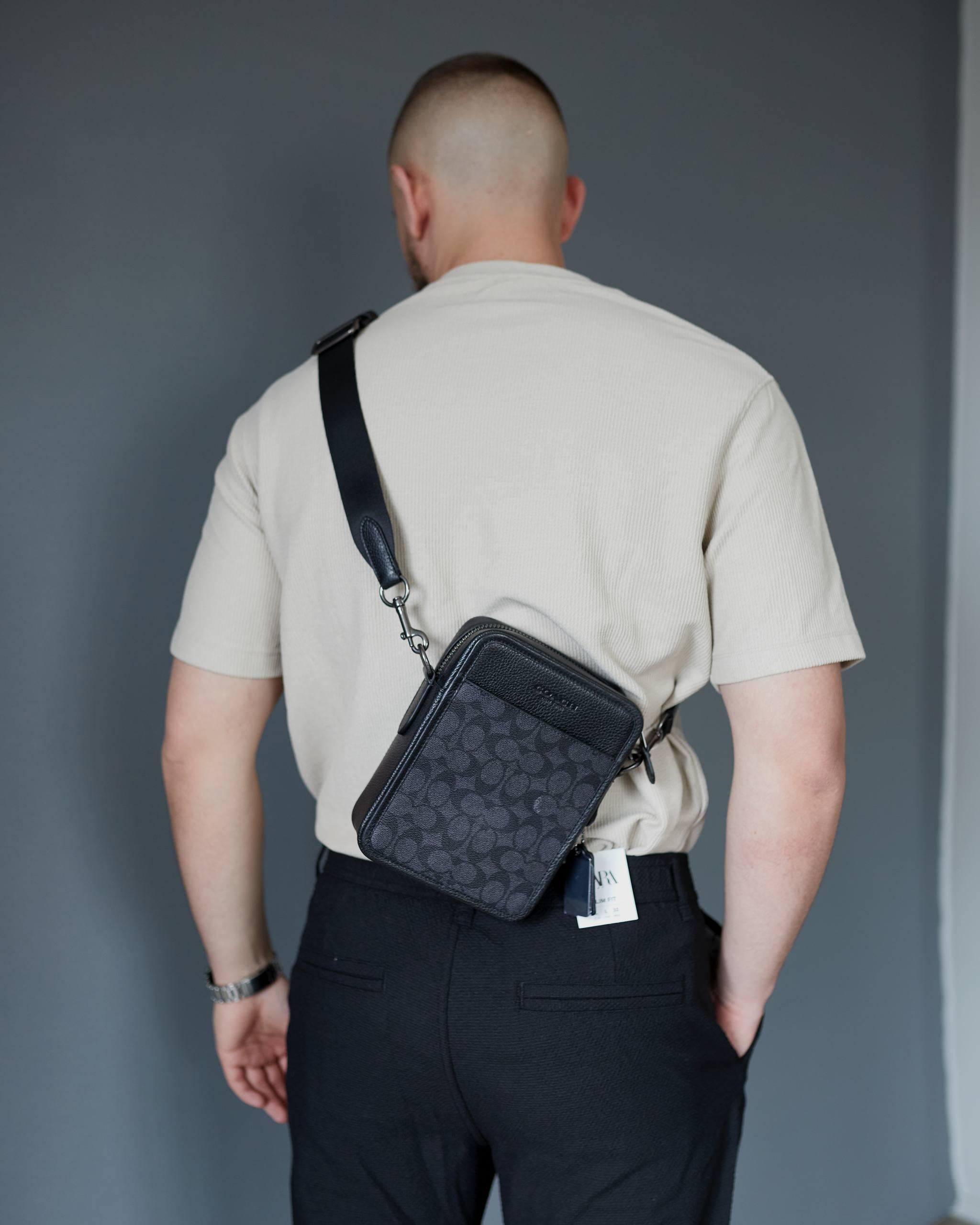 ᐉ Сумка шкіряна COACH Sullivan Crossbody Bag In Signature Canvas
