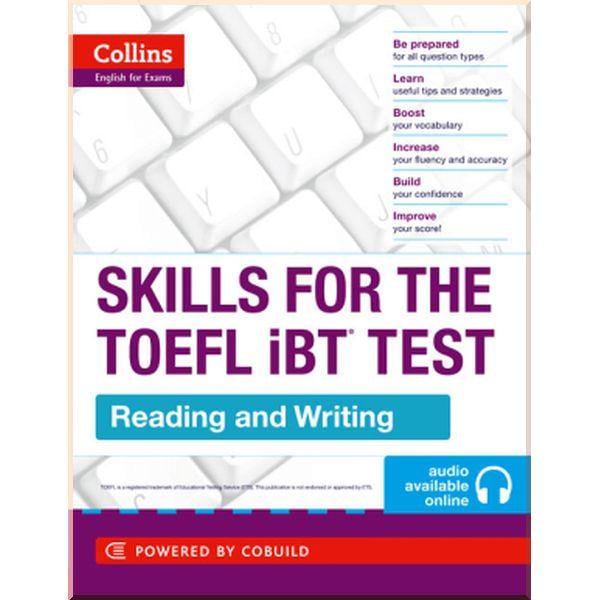 Книга Audio Collins "Skills for the TOEFL iBT Test" Reading and Writing with Online (ISBN:9780007460595)