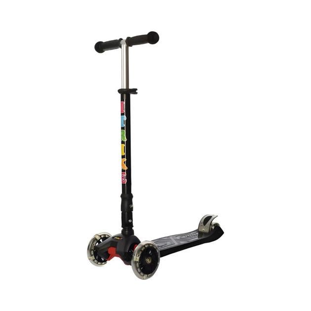 Самокат детский трехколесный складной iTrike JR 3-003-1-B Черный - фото 1 Самокат детский трехколесный складной iTrike JR 3-003-1-B Черный - фото 1