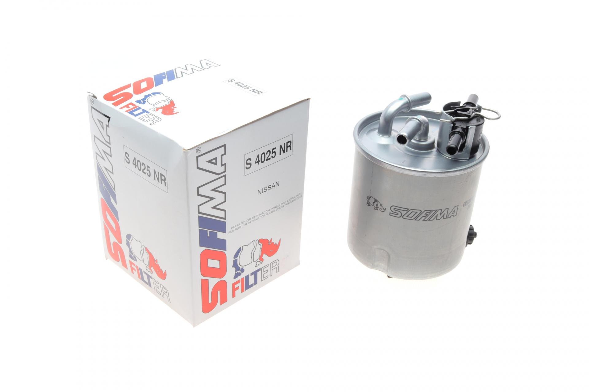 Фільтр паливний SOFIMA для Nissan Qashqai 1,5dCi 07-13 з датчиком води OE line-(S 4025 NR)