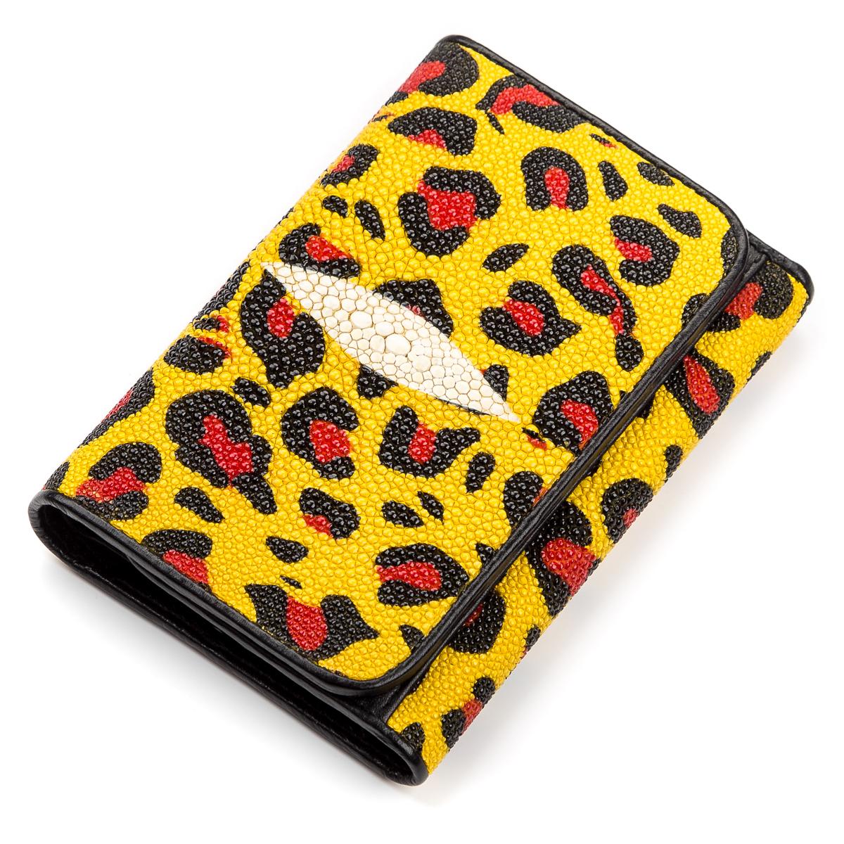Кошелек женский Stingray leather 18075 кожа Разноцветный
