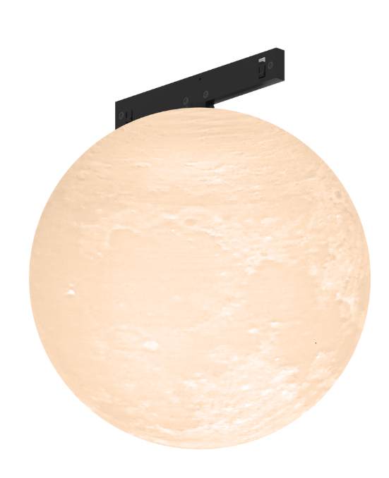 Світильник магнітний трековий MERALLI MOON 6W 3000K/6000K регульована WIFI 2,4G TUYA Білий (TRVB0M006)