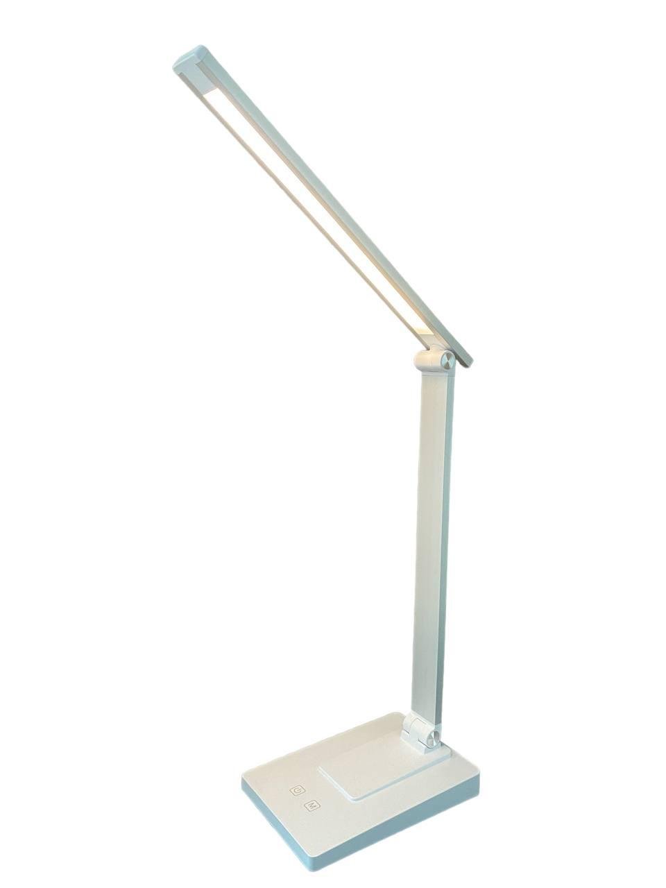 Лампа настольная Yahei WH-1 LED 5 режимов со встроенным аккумулятором 2500 мА/ч 37,5 см Белый - фото 8