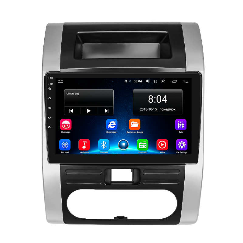 Магнитола штатная Lesko для Nissan X-Trail II рестайлинг 2010-2015 г. (9500-39936)