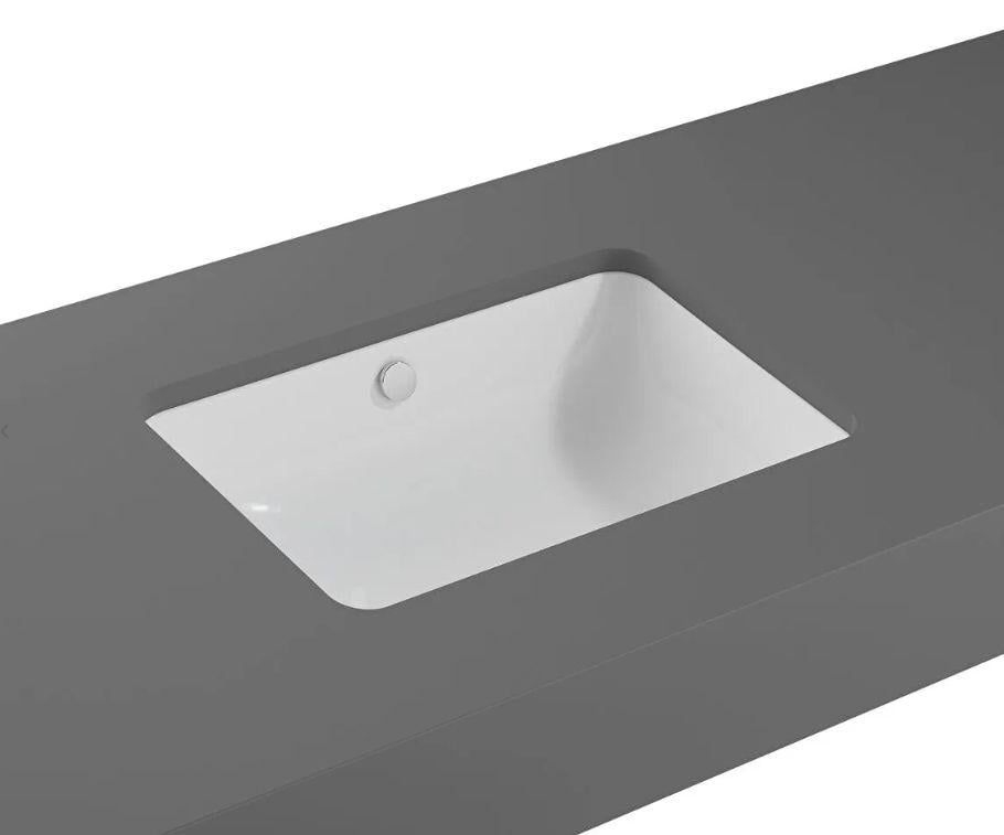 Раковина врезная VitrA S20 88-7475B003-0618 55 см Белый глянцевый (32157327)