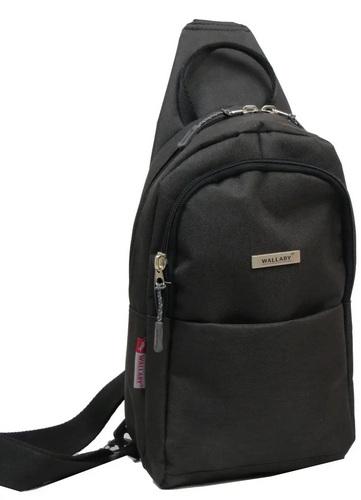 Рюкзак городской на одно плечо Wallaby 8 л Черный (super194_112 black)