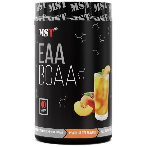 Амінокомплекс для спорту MST Nutrition BCAA EAA Zero 520 г 40 порцій Peach Ice Tea (000023580)