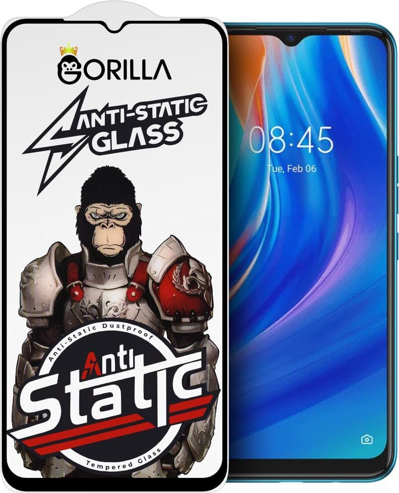 Защитное стекло Gorilla Anti-Static Tecno Spark 7 (38029)