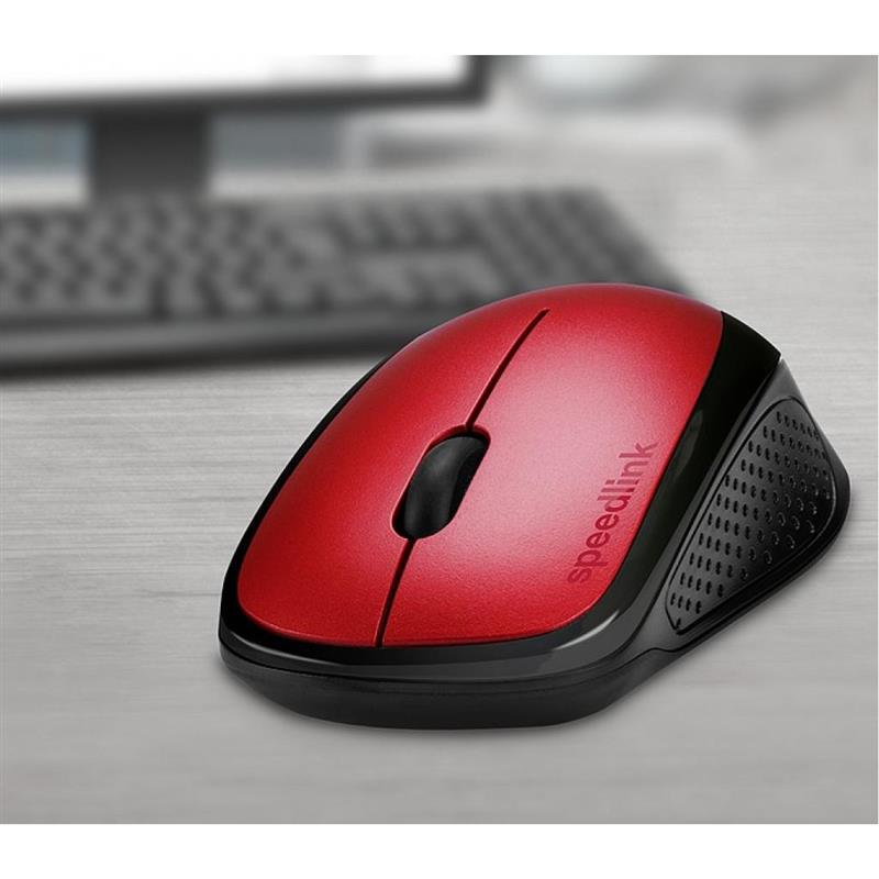 Компьютерная мышка беспроводная SpeedLink Kappa Red (SL-630011-RD) - фото 4 Компьютерная мышка беспроводная SpeedLink Kappa Red (SL-630011-RD) - фото 4