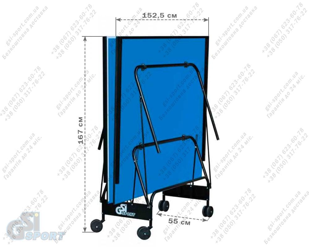 Стіл тенісний Compact Premium (Gk-6) - фото 4 Стіл тенісний Compact Premium (Gk-6) - фото 4