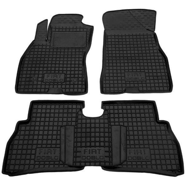 Килимки поліуретанові AVTO-Gumm для Fiat Doblo 2009