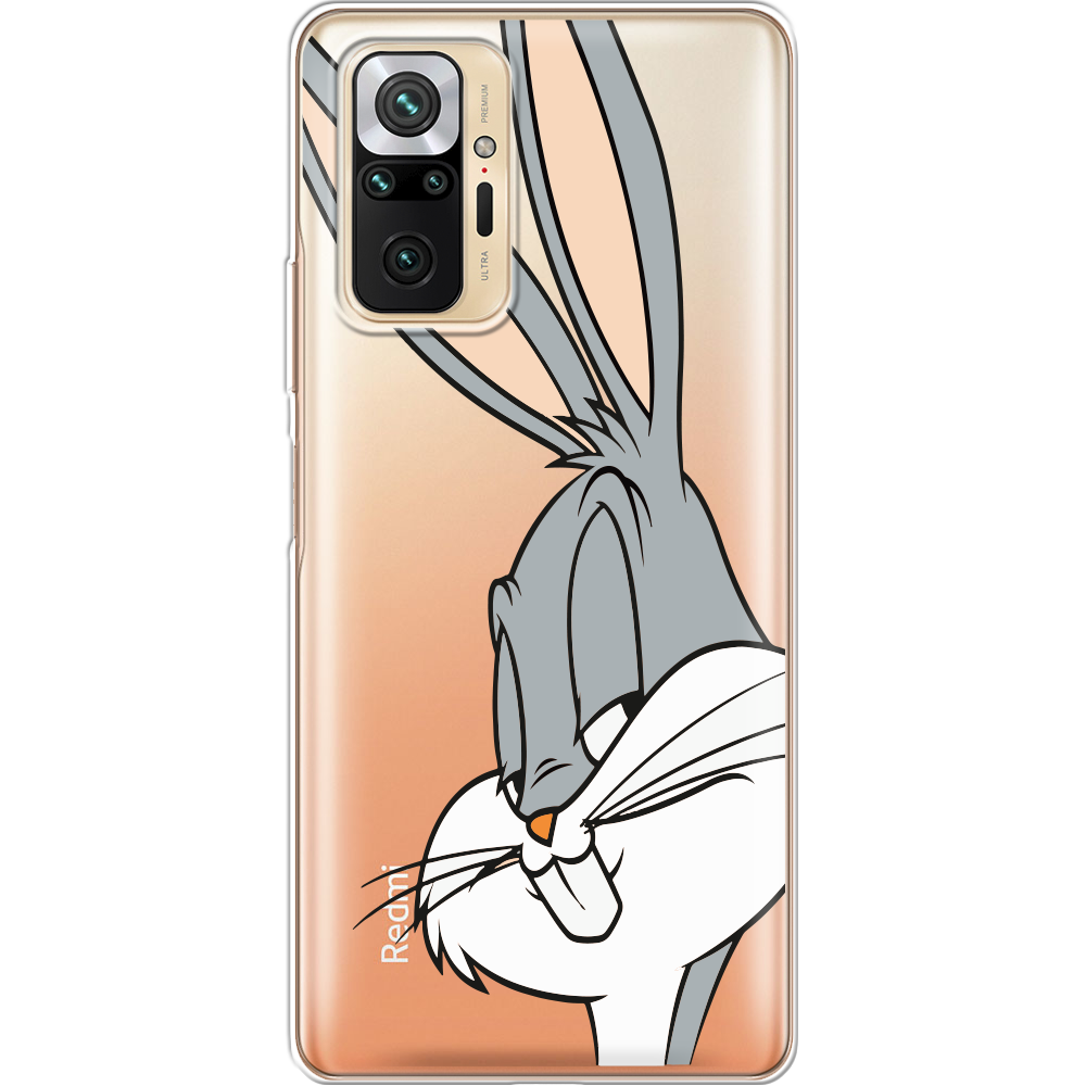 Чохол BoxFace Xiaomi Redmi Note 10 Pro Lucky Rabbit Прозорий силікон (42053-bk81-42053)