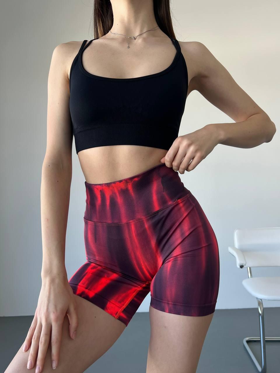 Шорти північне сяйво з ефектом пуш-ап M Червоний/Чорний (SSH030000M)