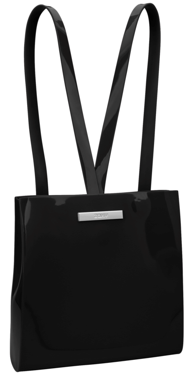 Сумка-рюкзак трансформер Zaxy Closer Bag женская каучуковая Черный