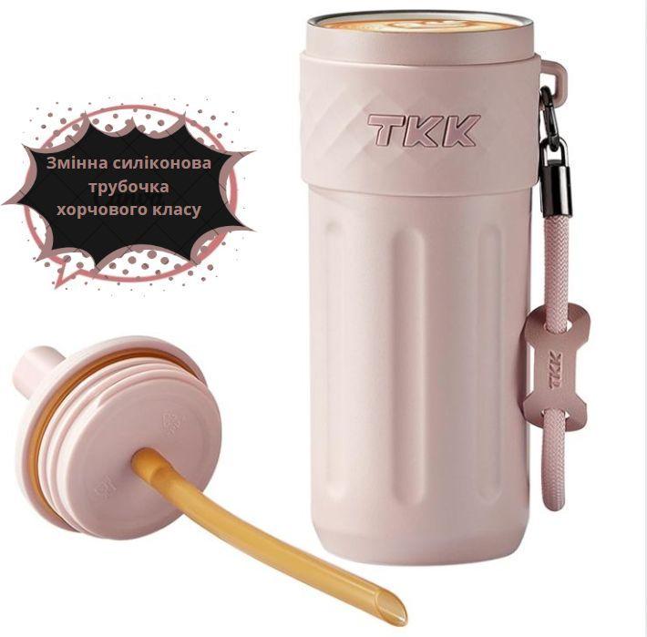 Термос с соской 500 мл Розовый (2640402095) - фото 6