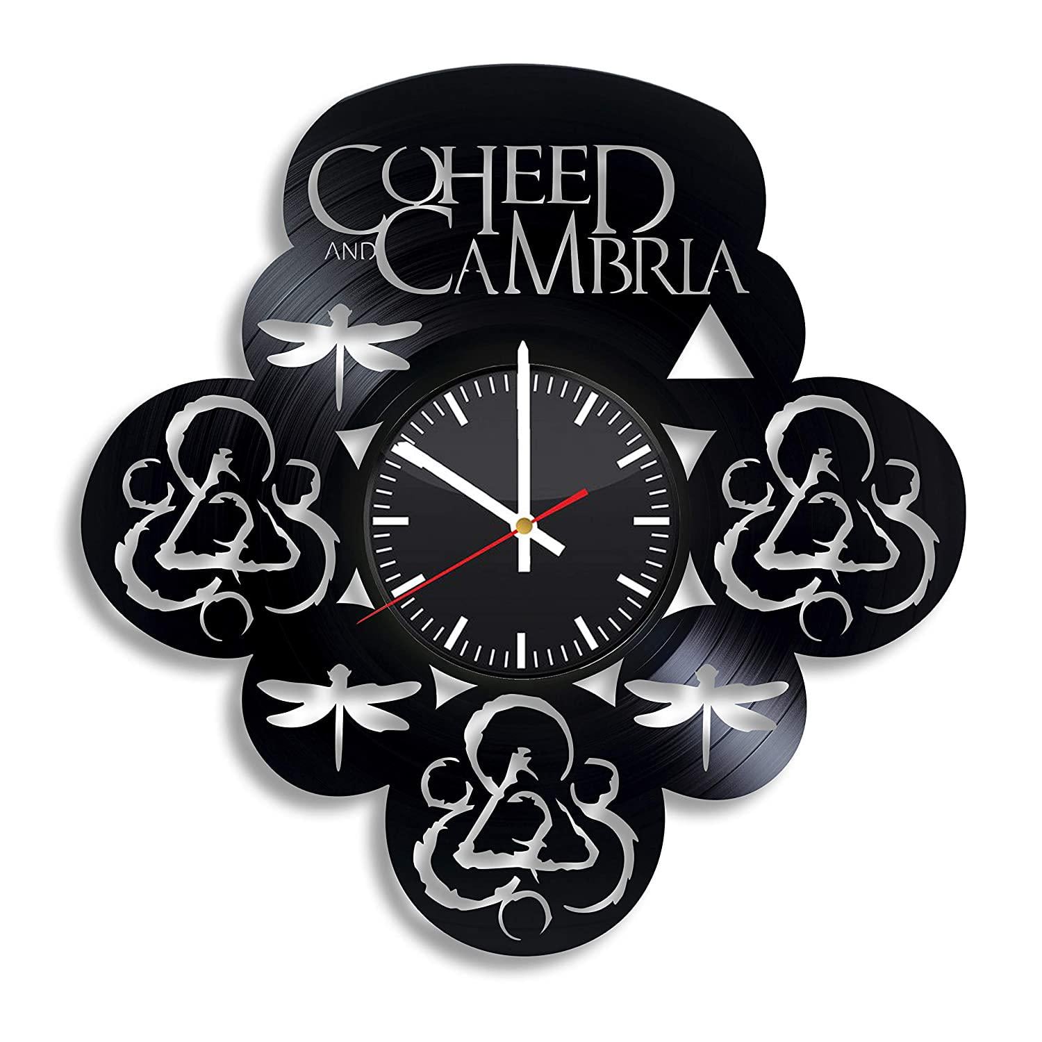 Часы настенные Coheed and Cambria 2909 из виниловой пластинки