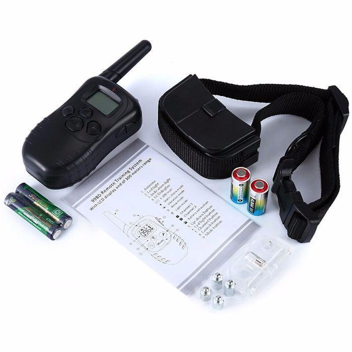 Электроошейник для дрессировки собак Peton 998-D дальность до 300 м защита IP63 - фото 5