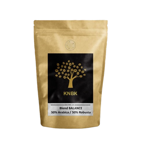 Кофе свежеобжаренный купаж сортов knbk balance арабика 50%/робуста 50% 250 г (168-65091)