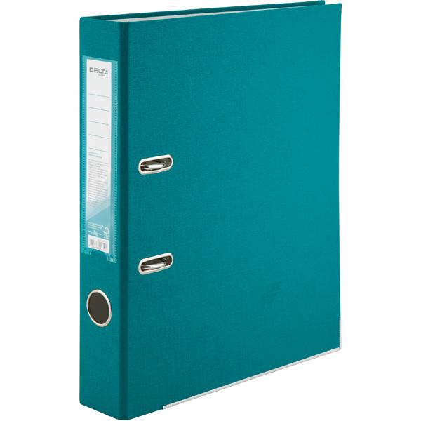 Папка-регистратор Axent Delta односторонняя А4 полипропилен 50 мм собрана Бирюзовый (d1713-16c)