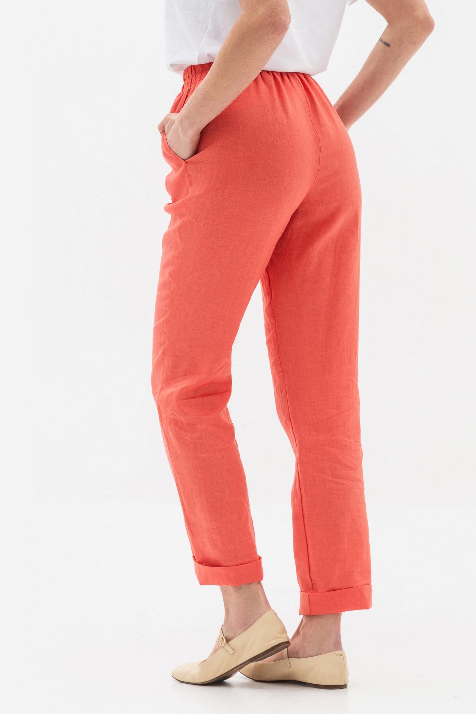 Брюки Lesia Топал 03 р. 42 Теракотовий (153770000) - фото 4 Брюки Lesia Топал 03 р. 42 Теракотовий (153770000) - фото 4