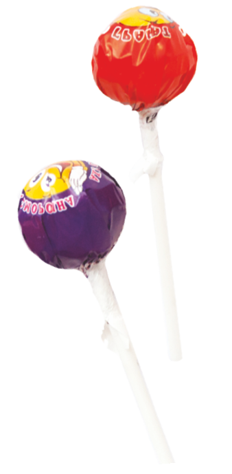 Льодяники на паличці ROKS Мультифрут 12 г 26 мм 1,44 кг (601) - фото 2