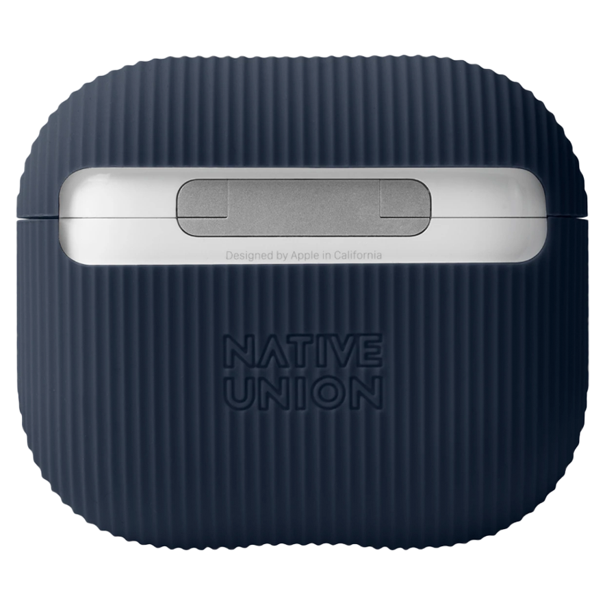 Силиконовый чехол для наушников Native Union Curve Case for Airpods 3rd Gen, Indigo (APCSE-CRVE-IND-V2) - фото 3