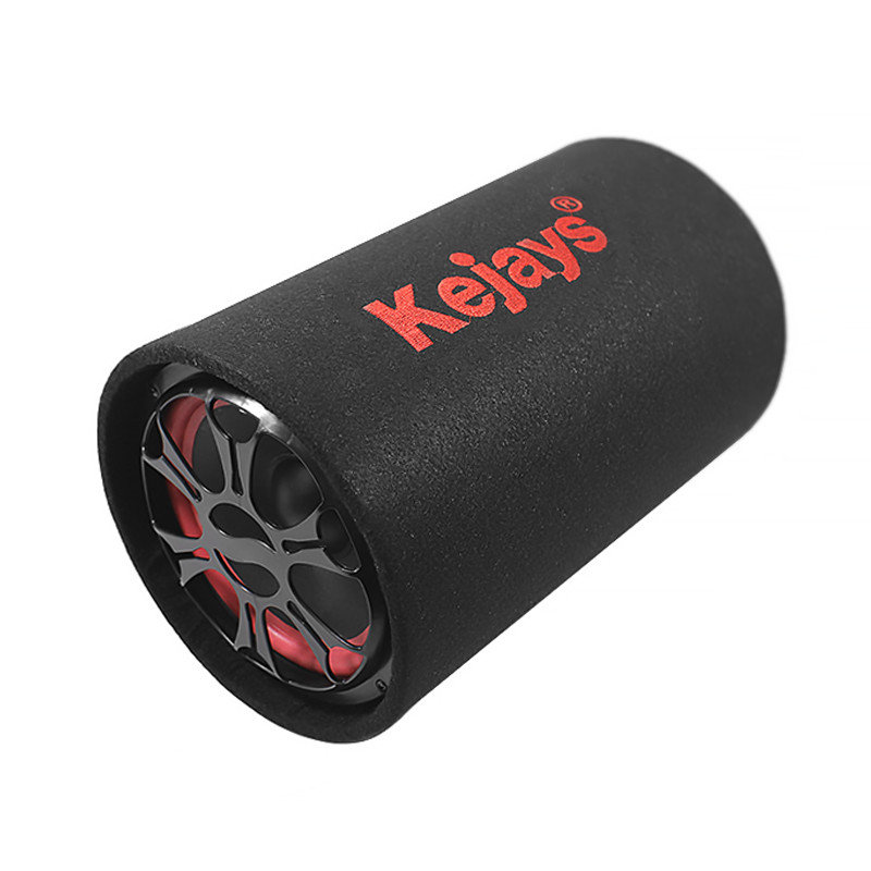 Сабвуфер автомобильный Kejays 1017 круглый 10 TA82 Bluetooth USB microSD