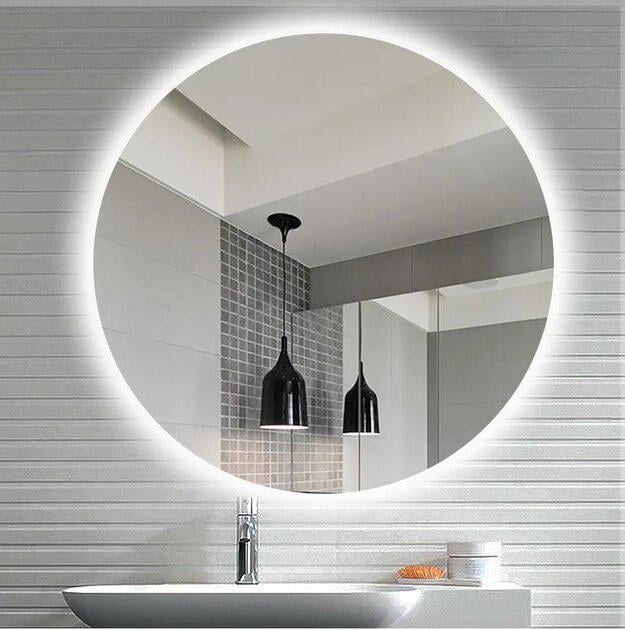 Дзеркало Адель LKR2Fo з LED підсвічуванням 750х750 мм (203075)