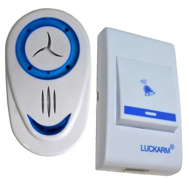 Звонок дверной электрический Luckarm Intelligent 8853 от розетки 220 В (0909)