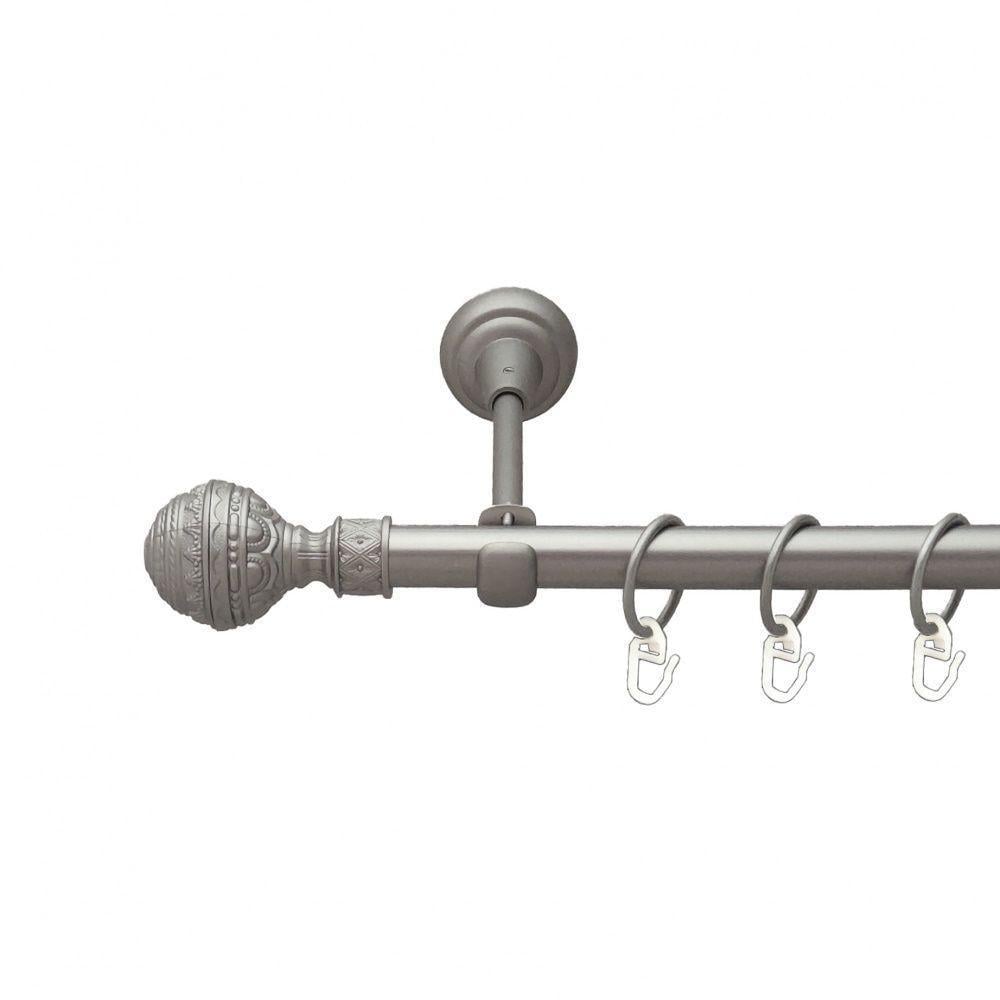 Карниз трубчастий одинарний Orvit Арабеска 19 мм 160 см Сатин (000-8311) - фото 1 Карниз трубчастий одинарний Orvit Арабеска 19 мм 160 см Сатин (000-8311) - фото 1