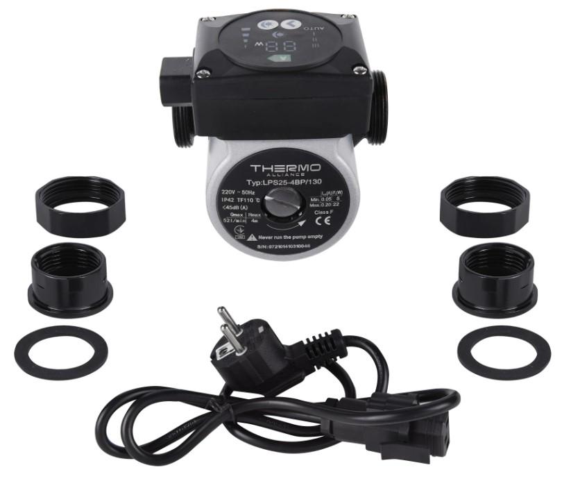 Циркуляционный насос Thermo Alliance LPS-А 25/40/130 энергосберегающий (LPSA2540130) - фото 4