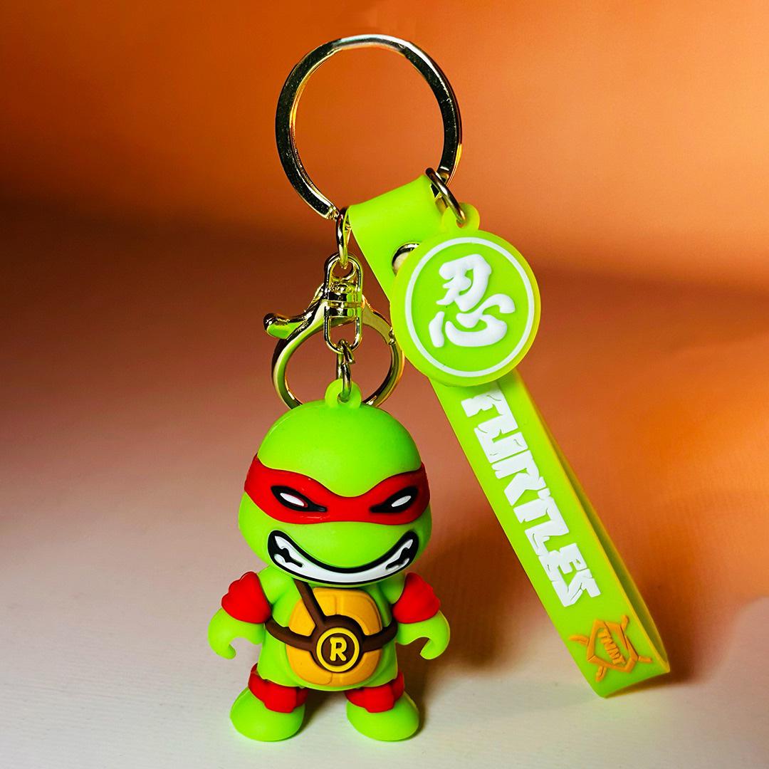 Брелок силиконовый Ninja Turtles Raphael (00000002288)