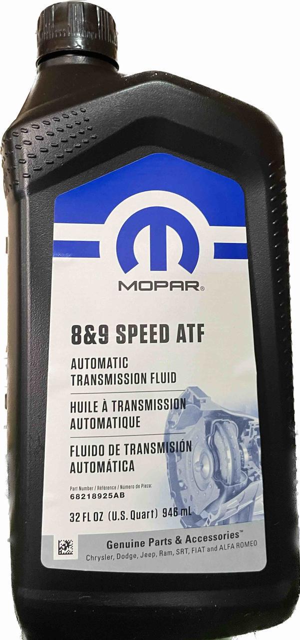 Масло АКПП Mopar 8&9 Speed ATF 0,946 л (068218925AB)