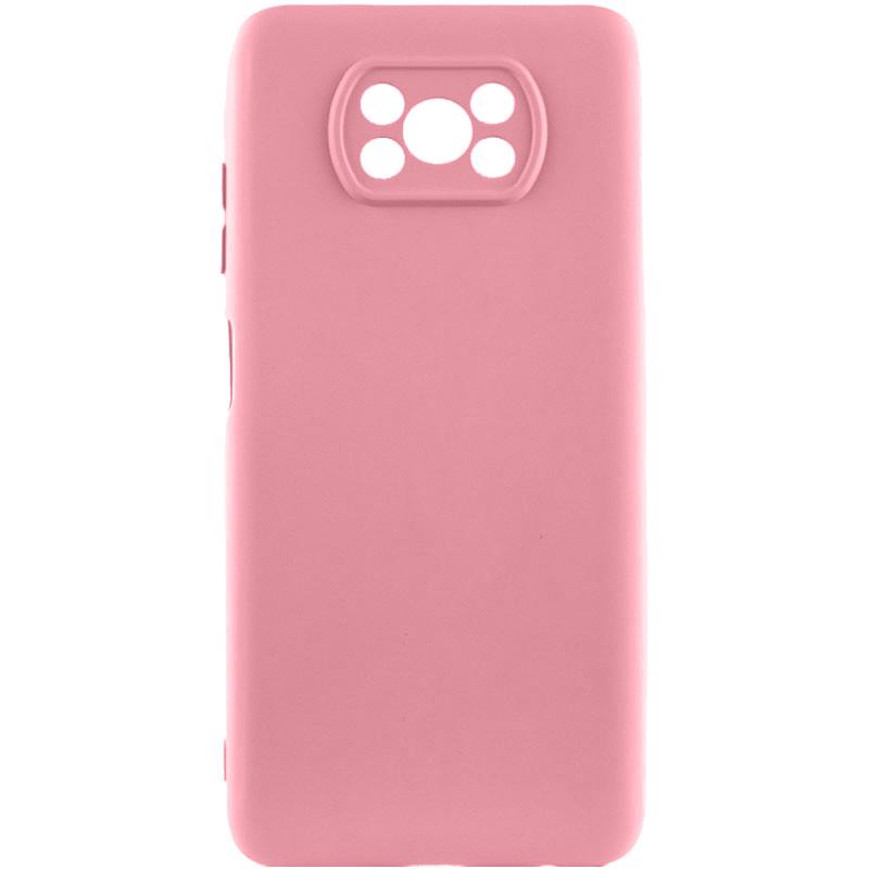 Протиударний чохол Silicone Cover Lakshmi Full Camera (AA) для Xiaomi Poco X3 NFC / Poco X3 Pro Рожевий / Pink