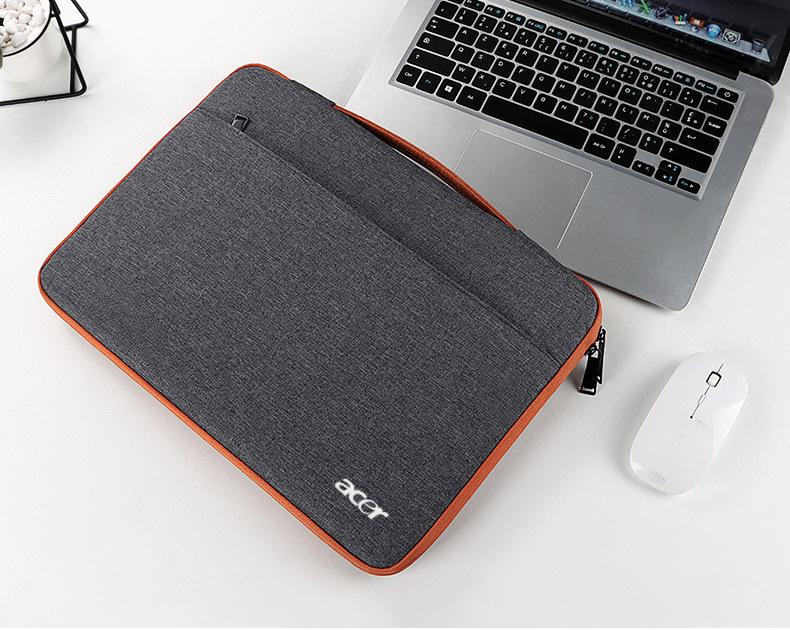 Сумка для ноутбука або документів Acer 15,6" Сірий/Помаранчевий (IBN039SJ5) - фото 4