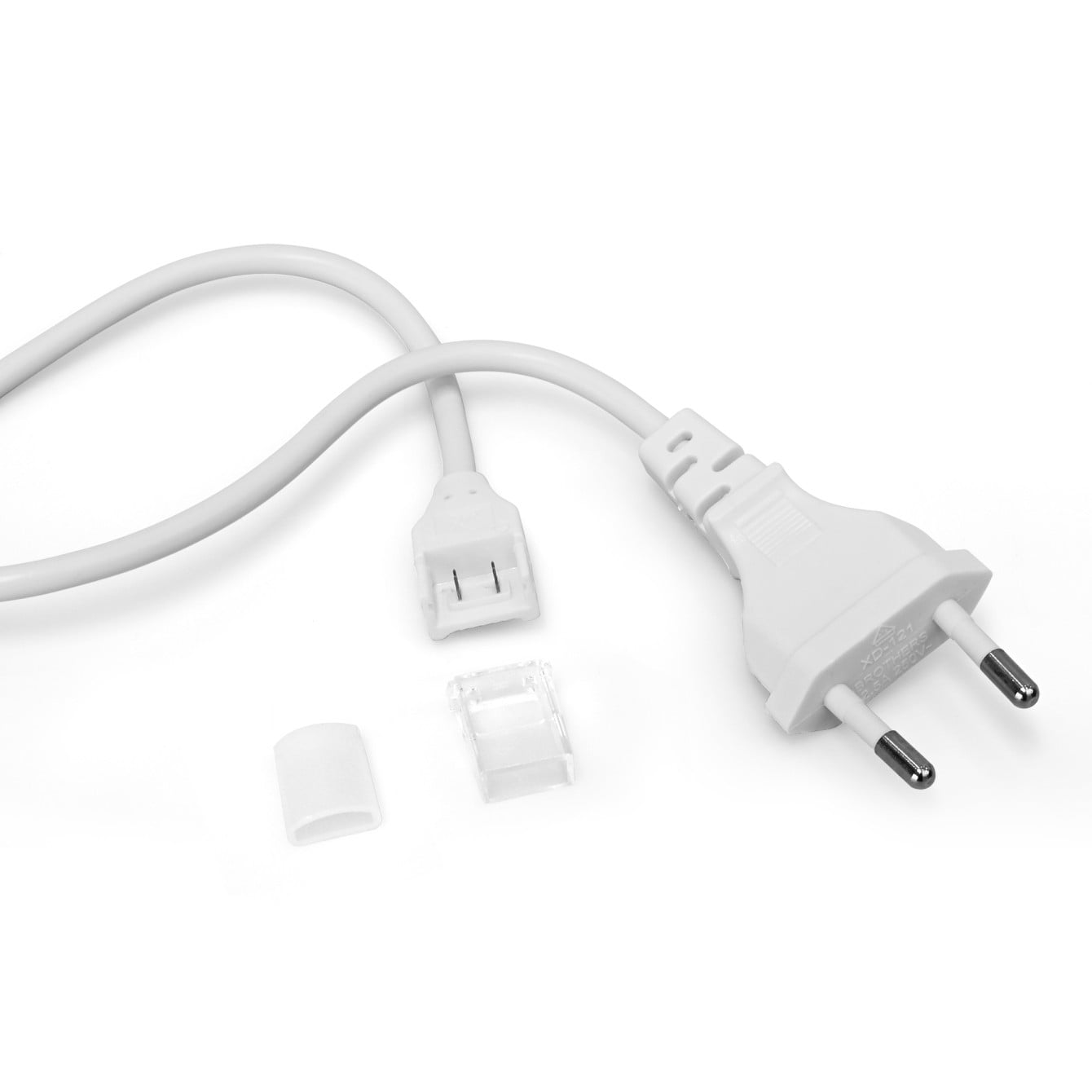 Конектор з вилкою та торцева заглушка для LED стрічки Videx VL-LST-CB65-FC06 (29165)