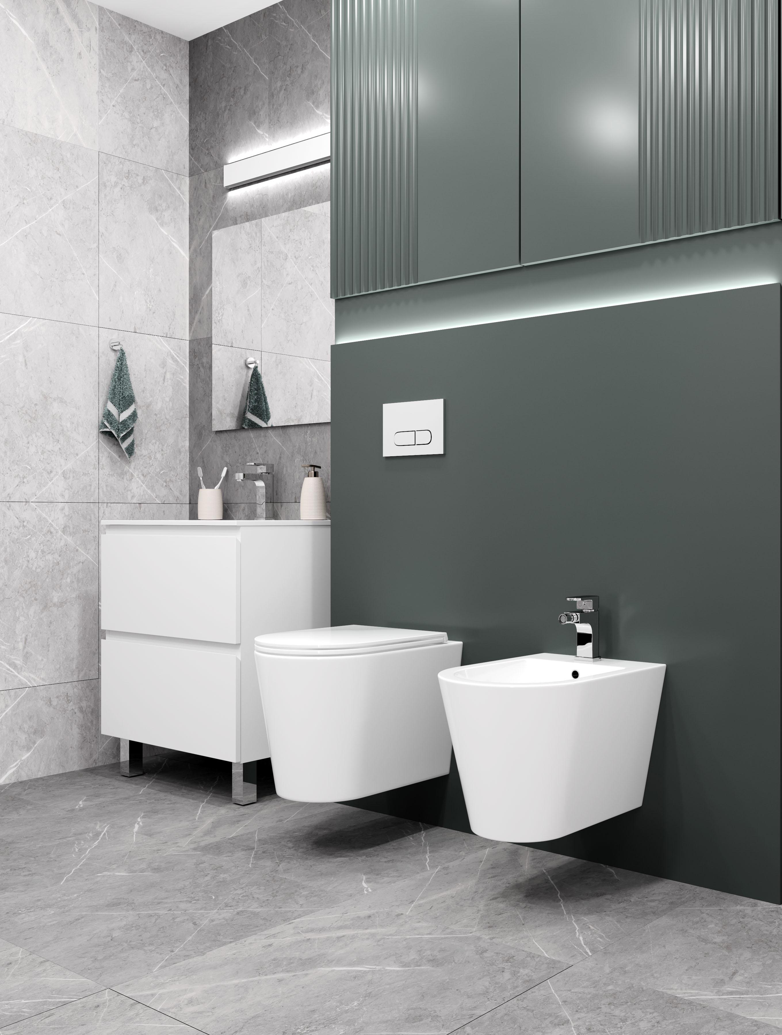 Унитаз подвесной Koller Pool Grace GR-0515-RQ безобедочный с сиденьем с микролифтом (236894) - фото 3