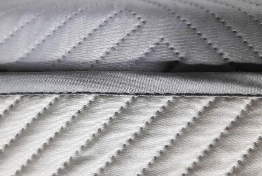 Покривало двостороннє Decorator Лабіринт 210x215 см Бежевий/Сірий (2020724) - фото 3 Покривало двостороннє Decorator Лабіринт 210x215 см Бежевий/Сірий (2020724) - фото 3